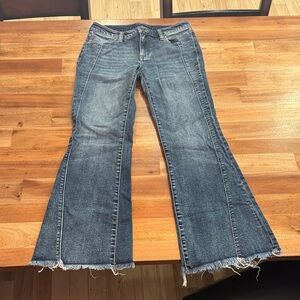 Liverpool Dark Blue Flare Jeans